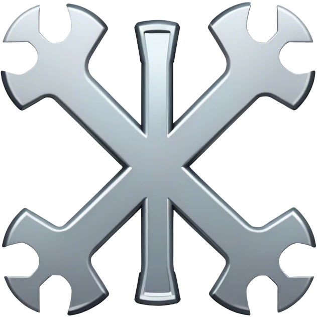 crossmark from hospital tools emoji
