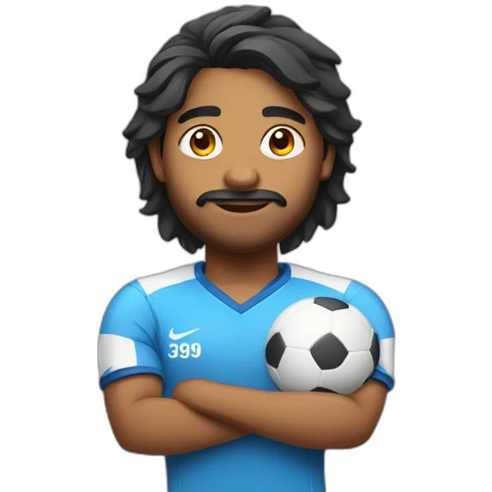 indian football player emoji