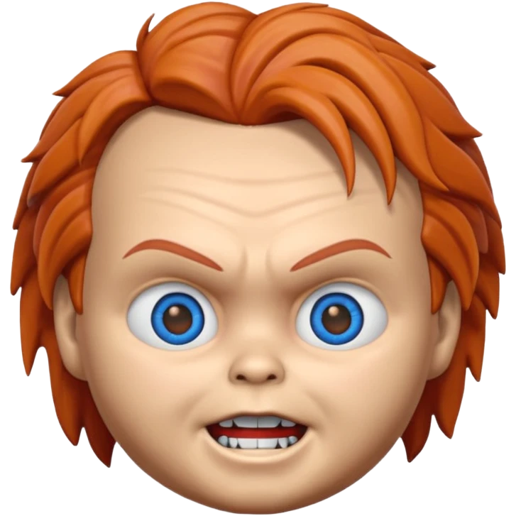 Un emojin de chuky emoji