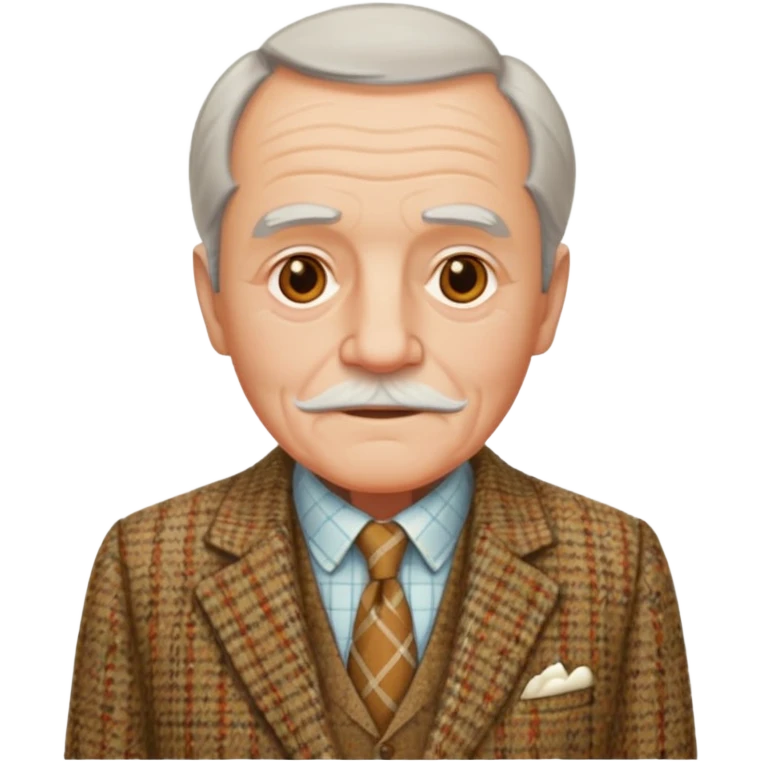 Old british vibe suit  emoji
