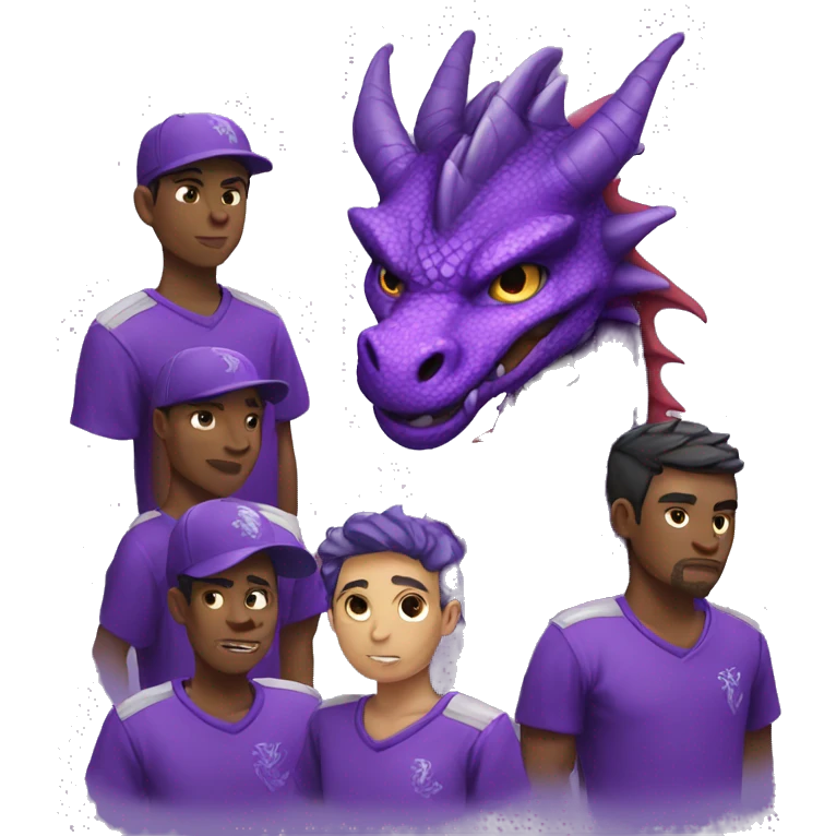 purple dragon team emoji