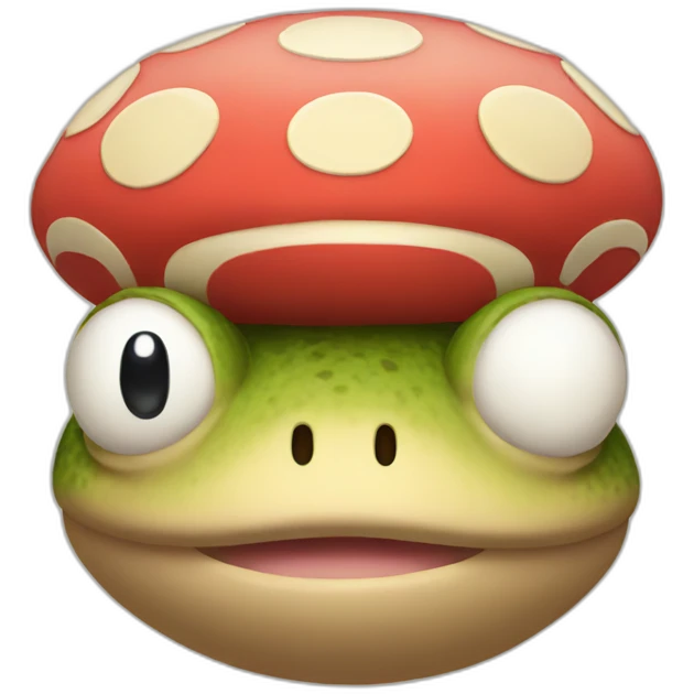 Toad Mario emoji emoji