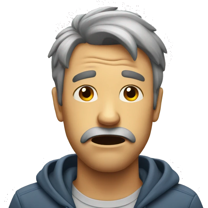 upset man emoji