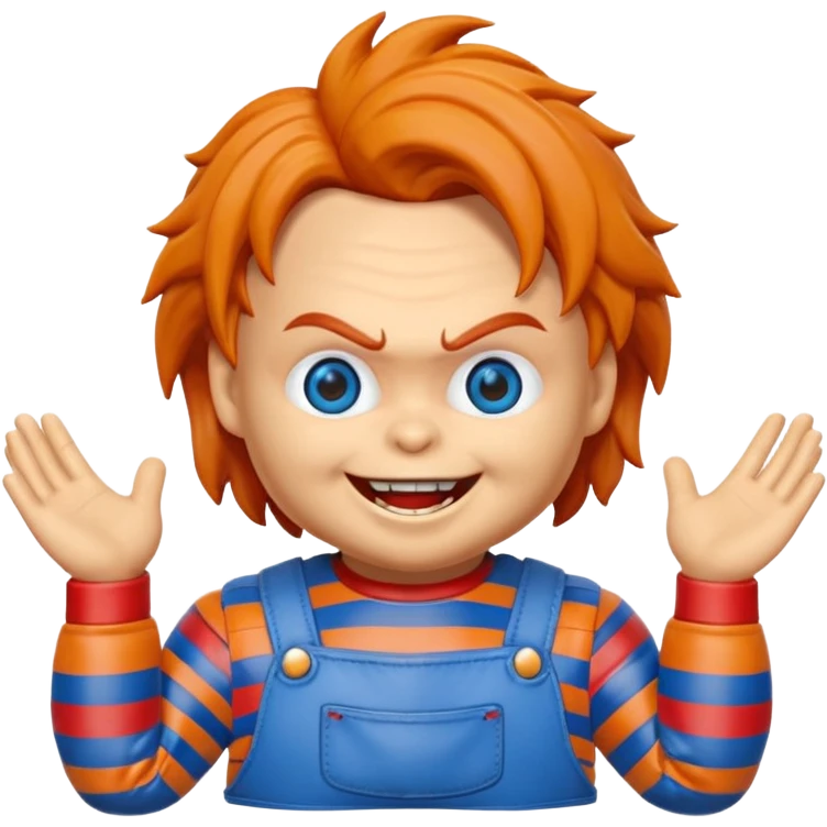 Un emojin de chuky emoji