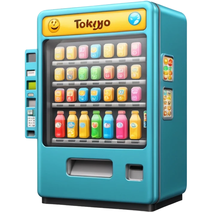 tokyo vending machine emoji