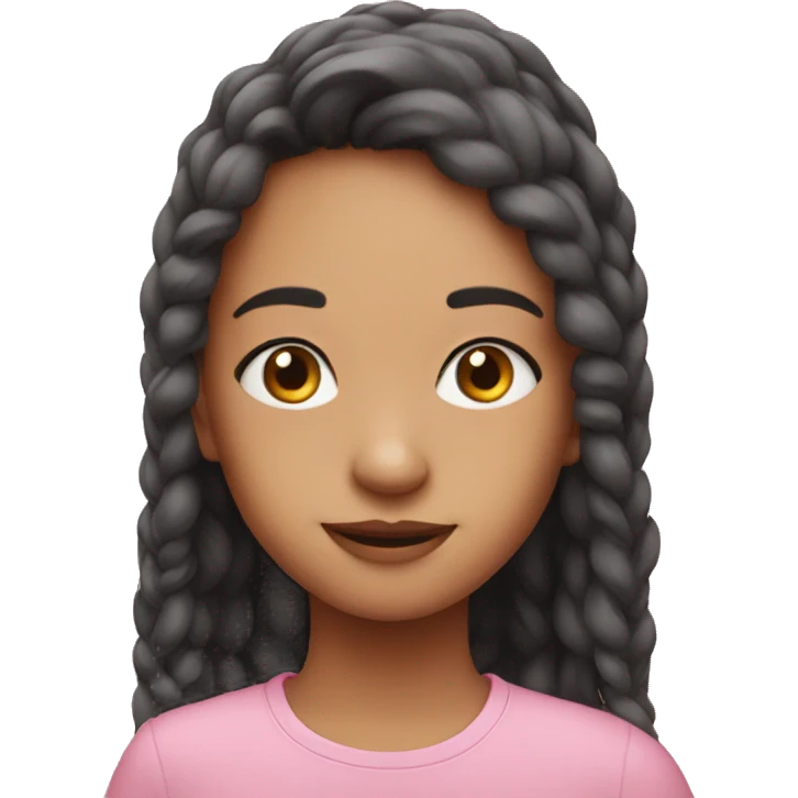 cute pink  emoji