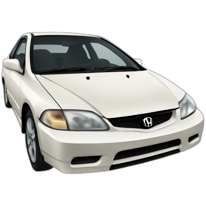 Beat up honda civic emoji