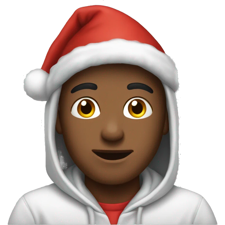 christmas hoodie emoji