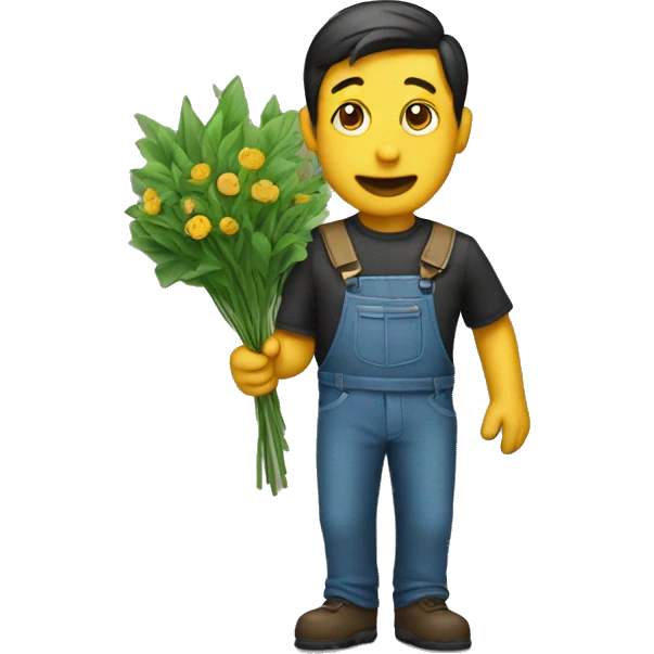 emoji weeding day emoji