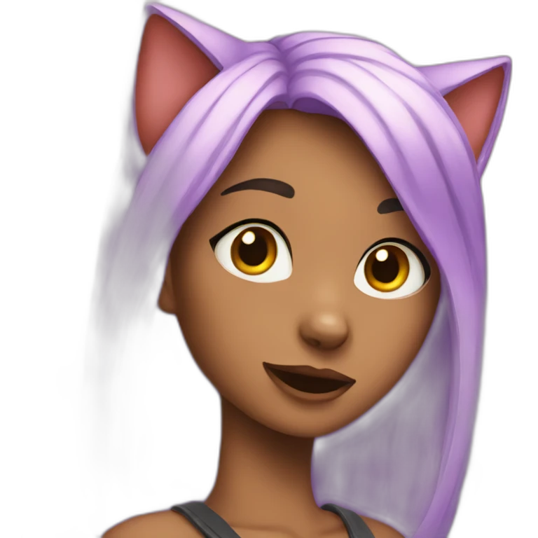 cat girl emoji