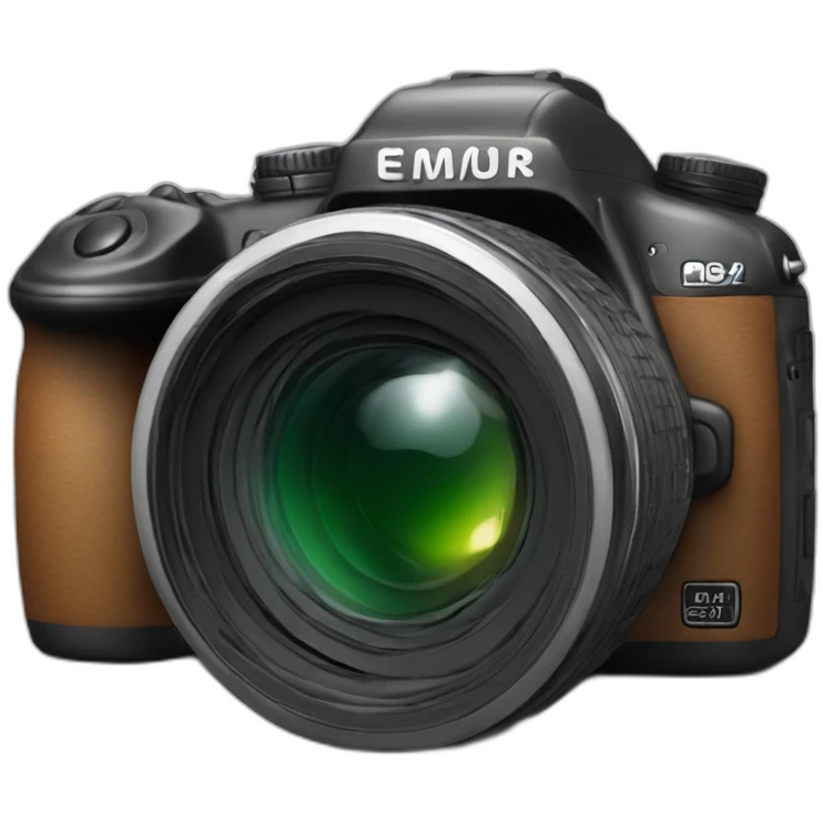Camara de foto dslr  emoji