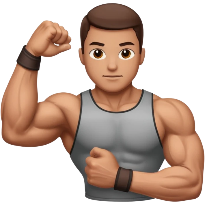 بازوی دو رنگ emoji