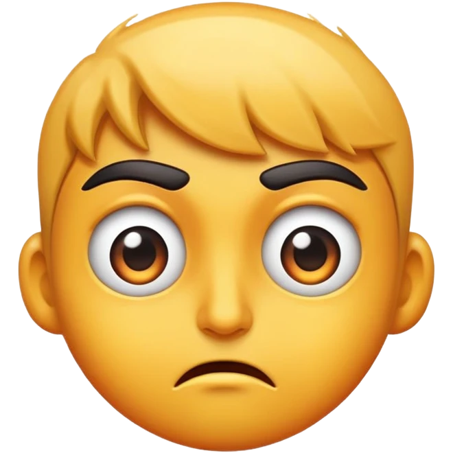 Bombastic side eye emoji