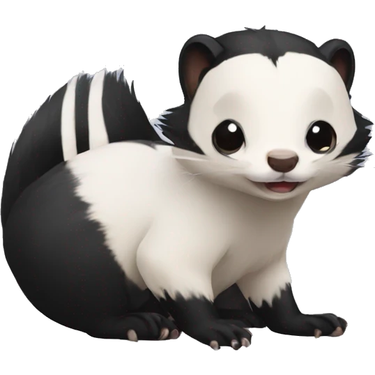 skunk-ferret emoji