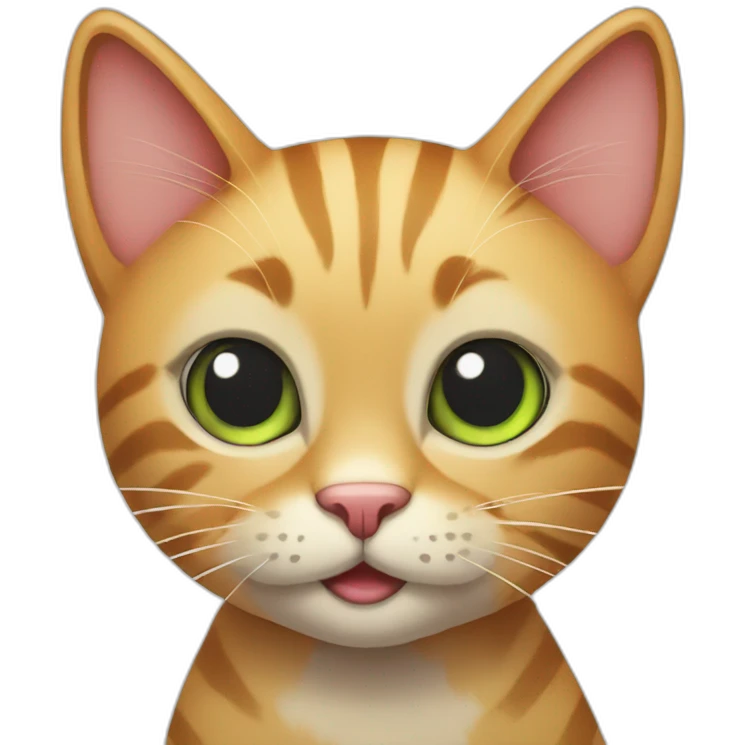 Birthday cat emoji