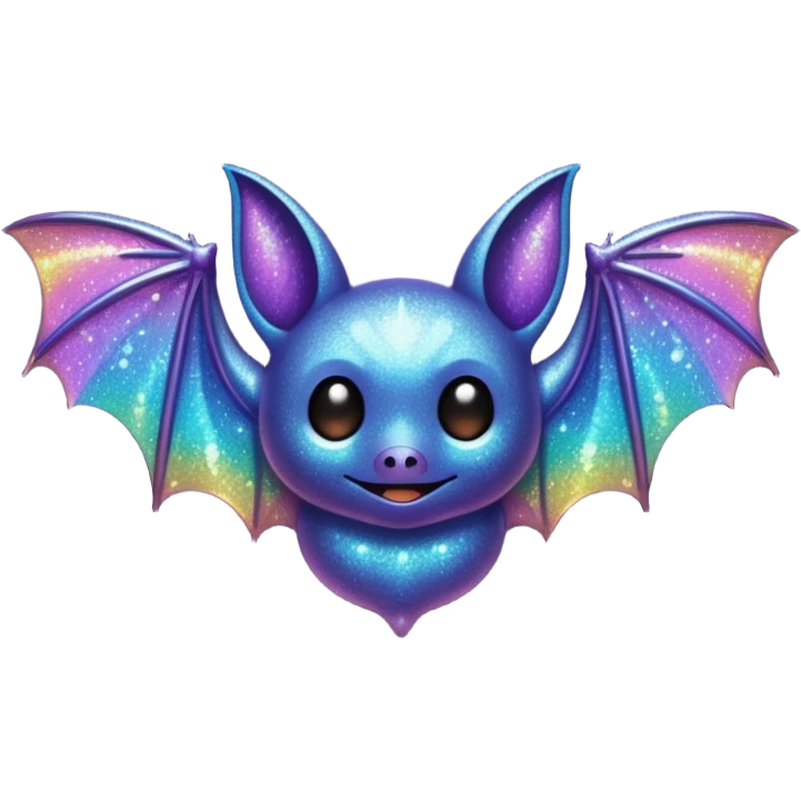 glitter bat emoji