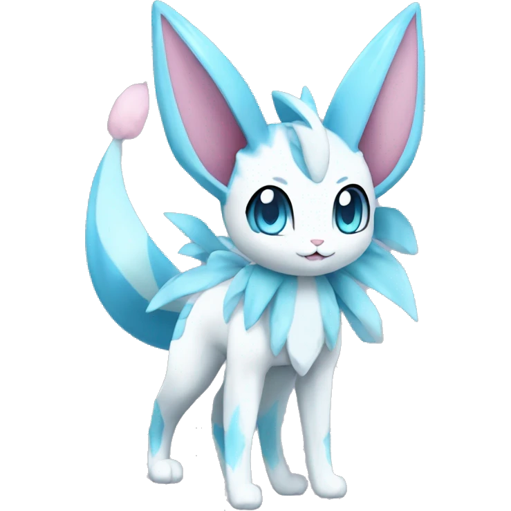 Sylveon-Glaceon-Vaporeon full body emoji
