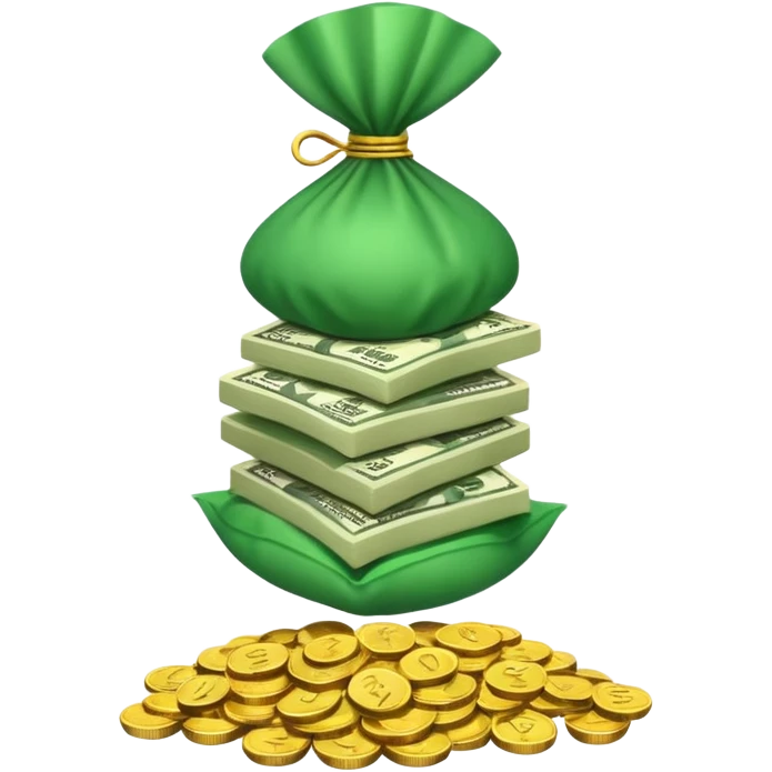 one billion dollars emoji