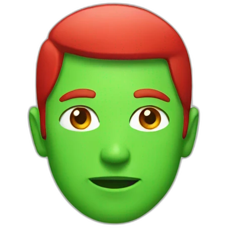 change green to red emoji