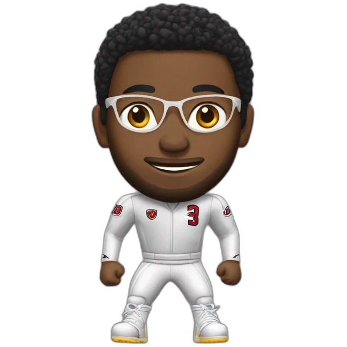 Mickael Jordan fly emoji