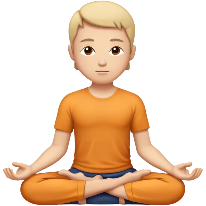 Meditation emoji