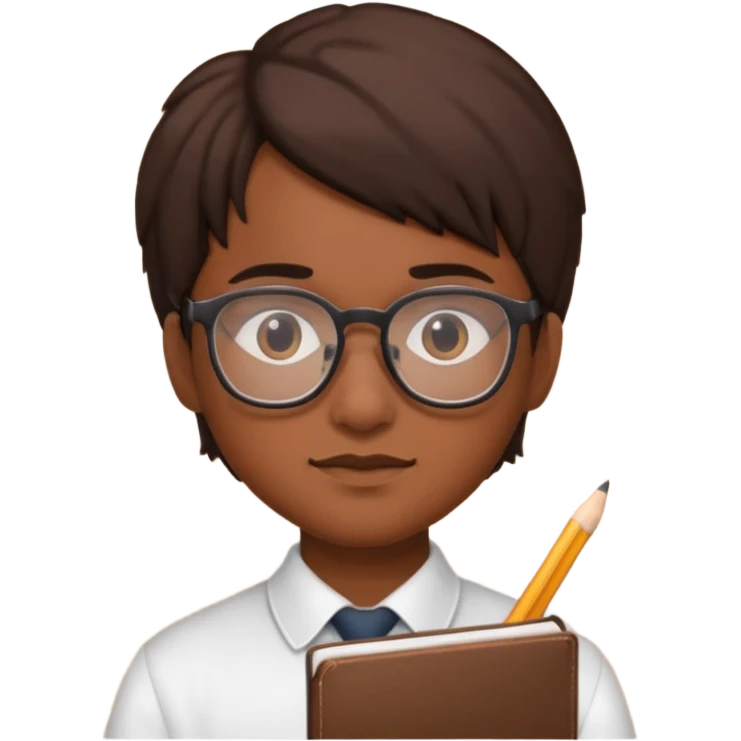 student working emoji