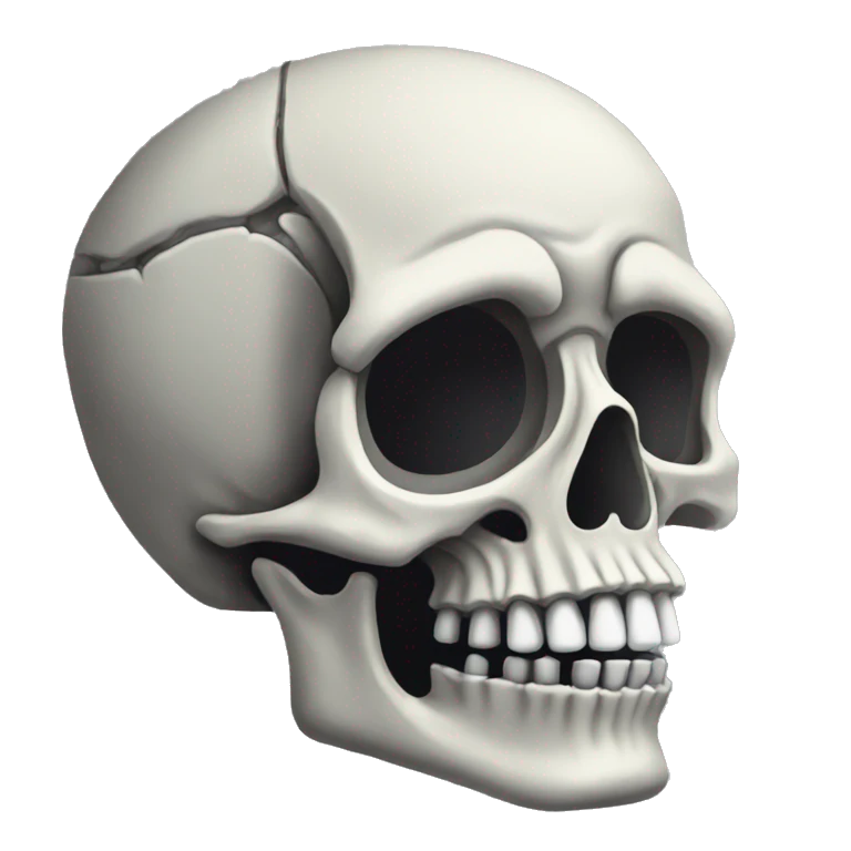 skeleton 😐 emoji