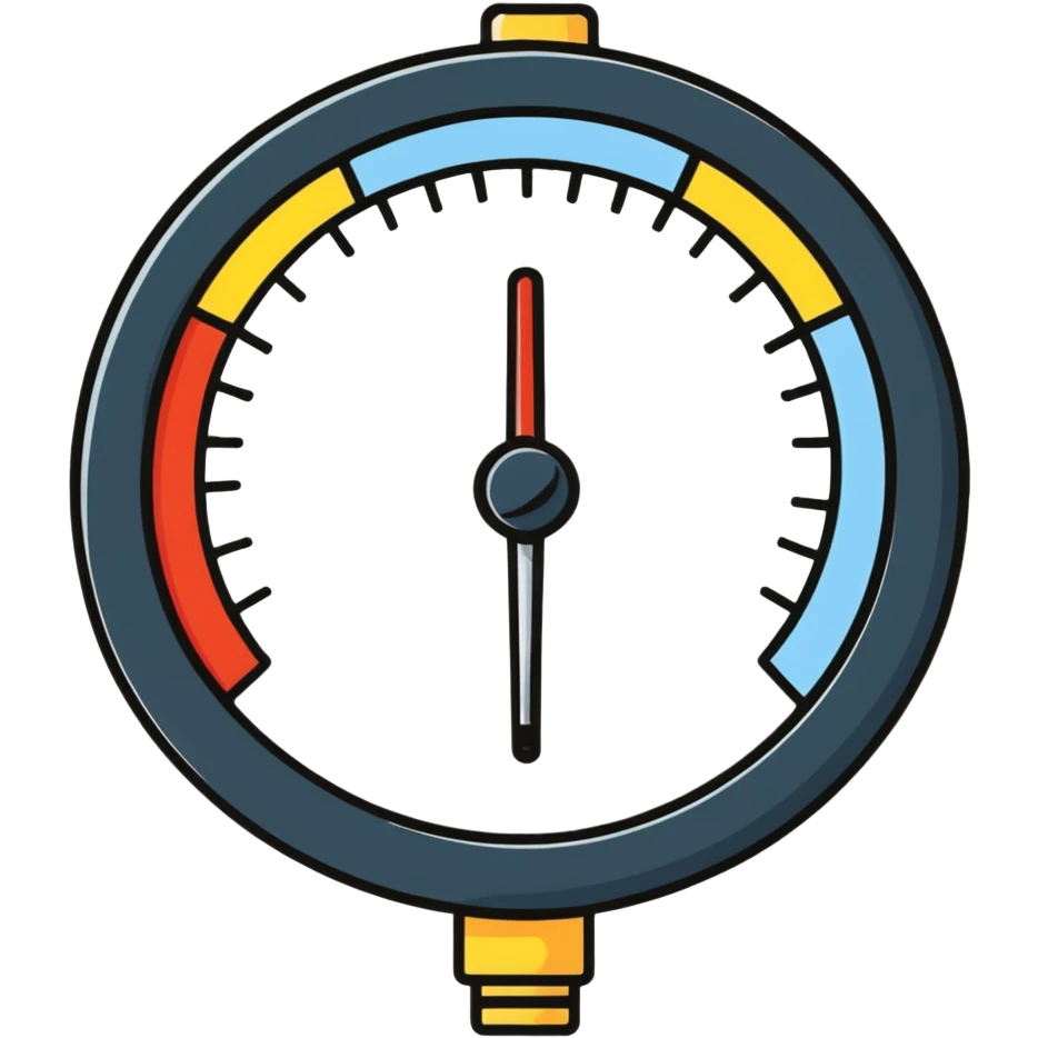 broken pressure gauge emoji