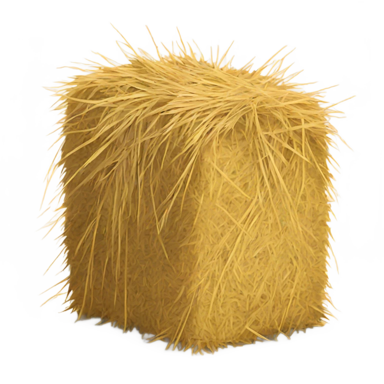 a block of hay emoji