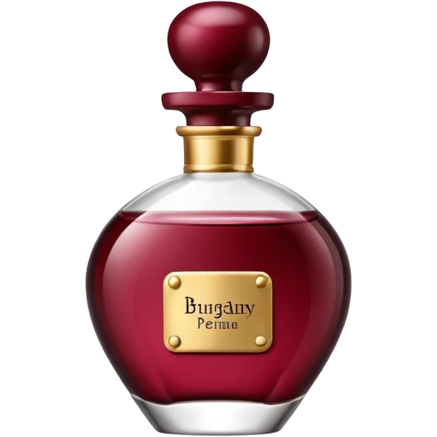 burgundy luxury perfume emoji