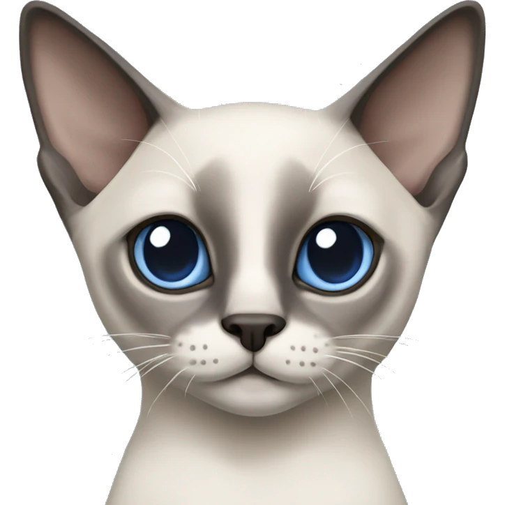 blue point siamese cat emoji