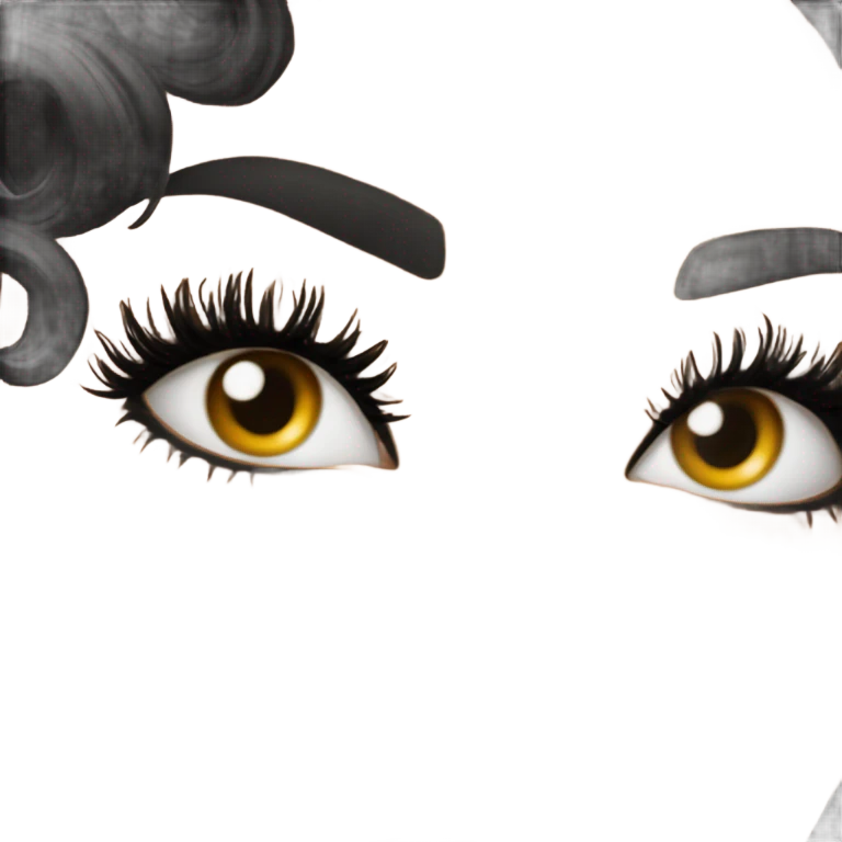 Fake lashes  emoji