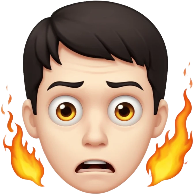 Judeu com medo de gás  emoji
