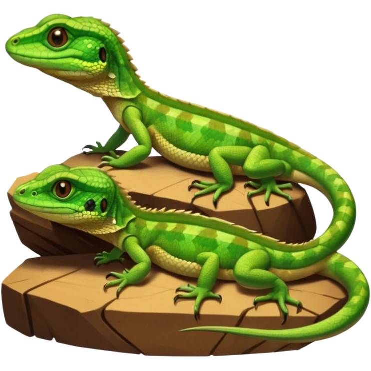 spectacled lizards emoji