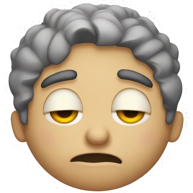 Sleepy emoji emoji
