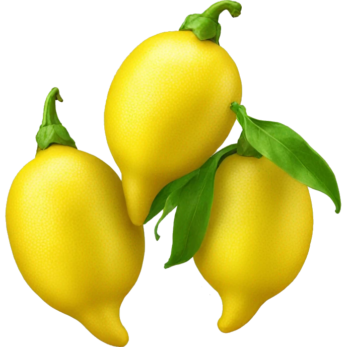lemon chilli stacked emoji