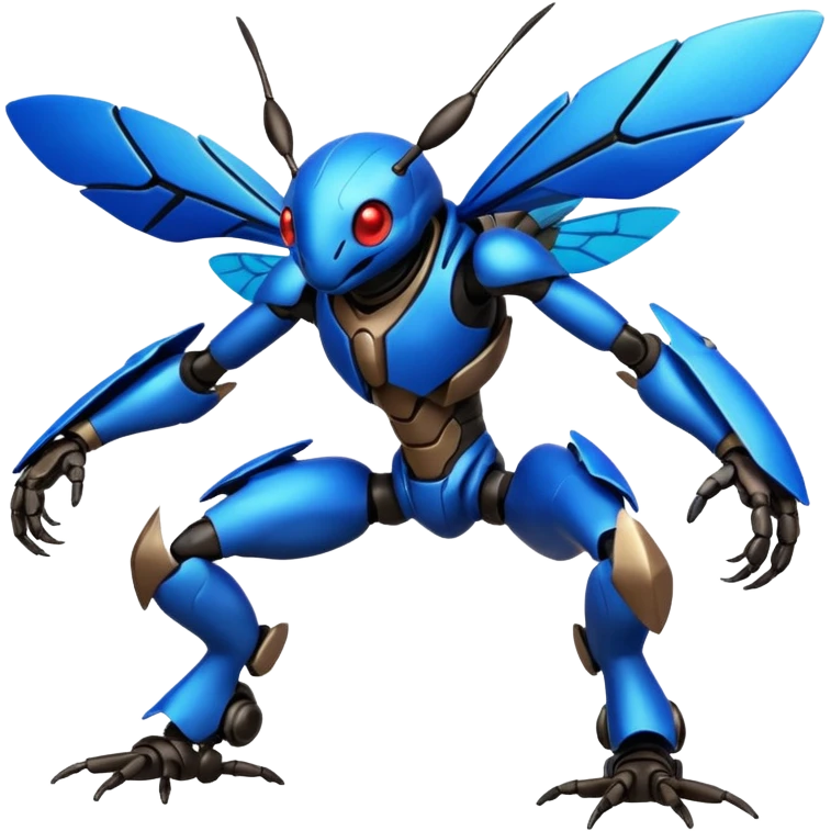Heracross-Vikavolt fusion emoji