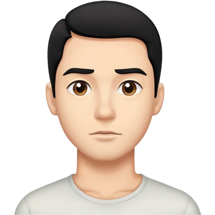 guy giving a side eye emoji