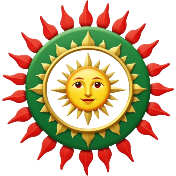 Kürdistan bayrağı  emoji