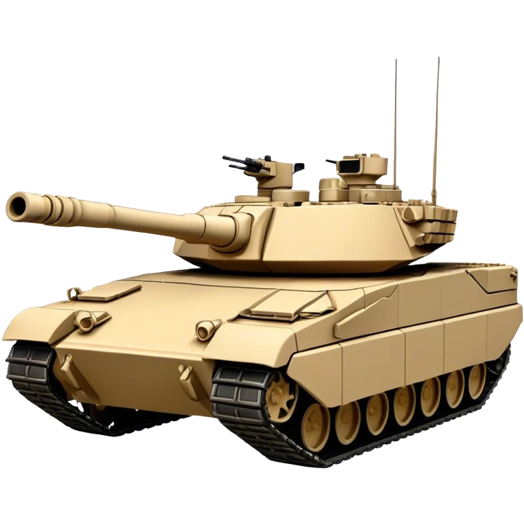 M1 Abrams Tank (sand colour) emoji