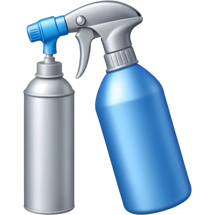 spray bottle, hair spray can emoji