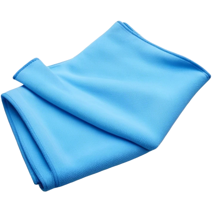 A microfiber cloth emoji