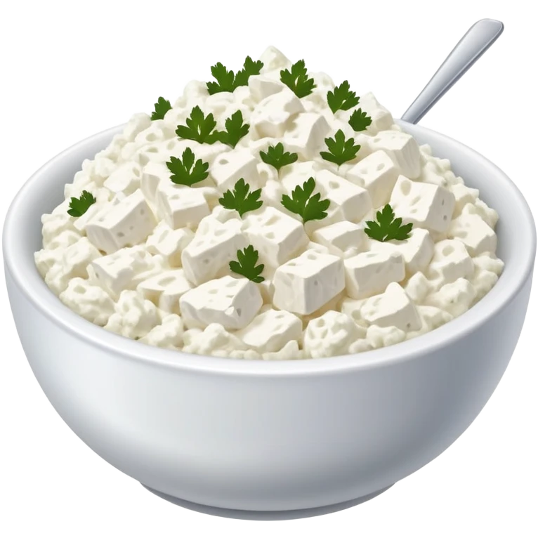 Cottage cheese tuna dill  emoji