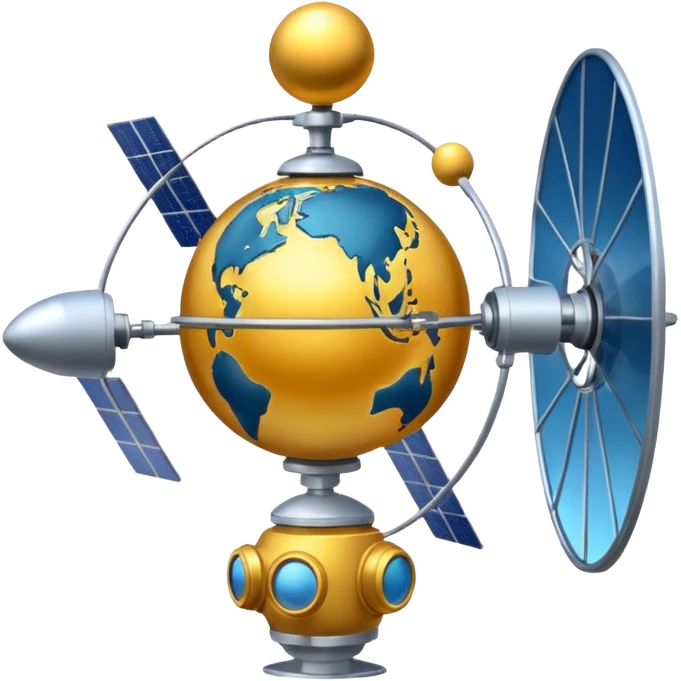 GPS-satellite system emoji