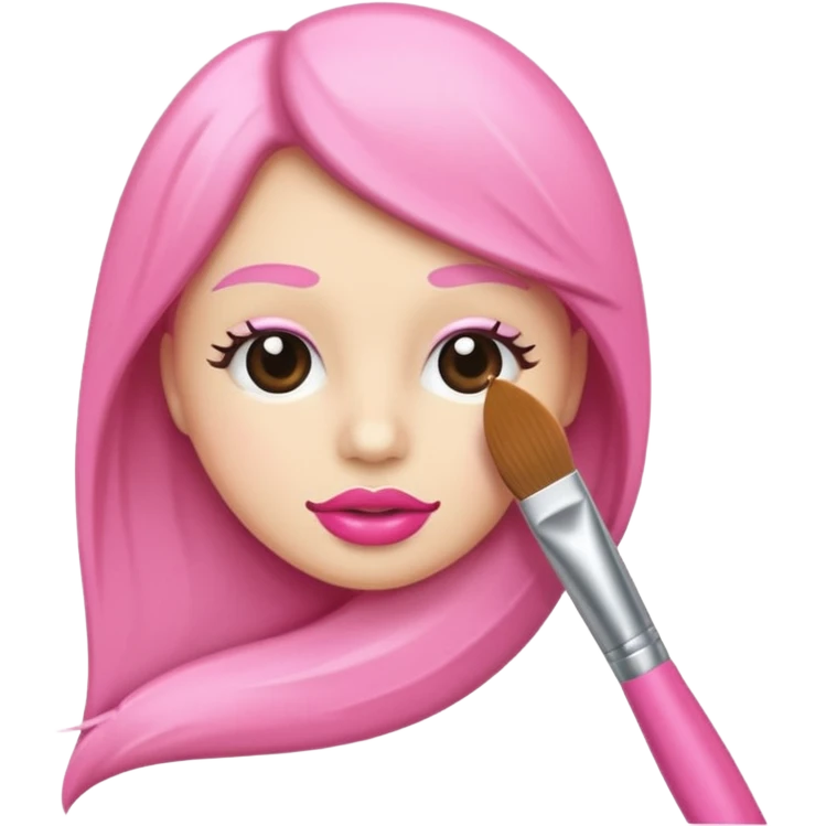 lip brush emoji