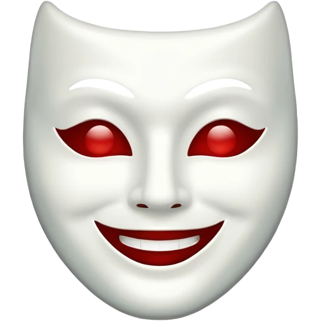 Theatre mask emoji