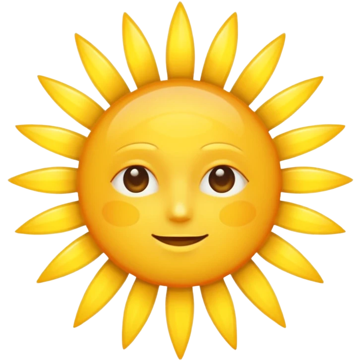 sun  emoji