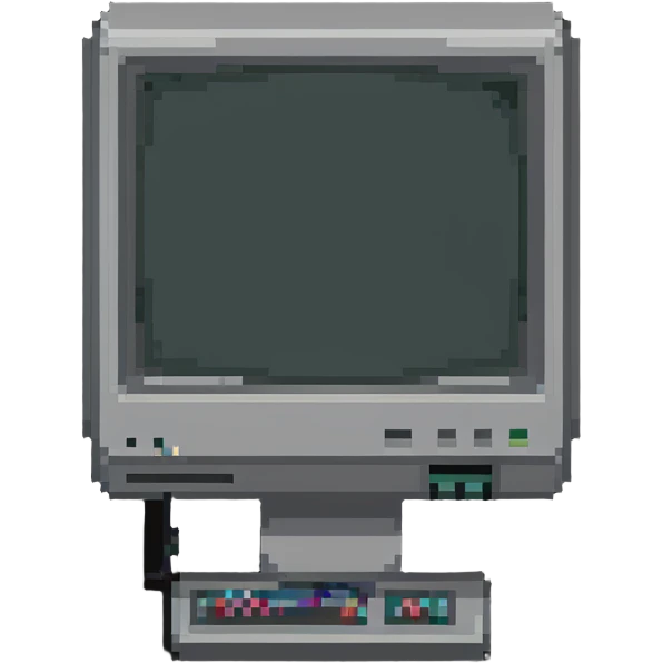 Old computer monitor emoji