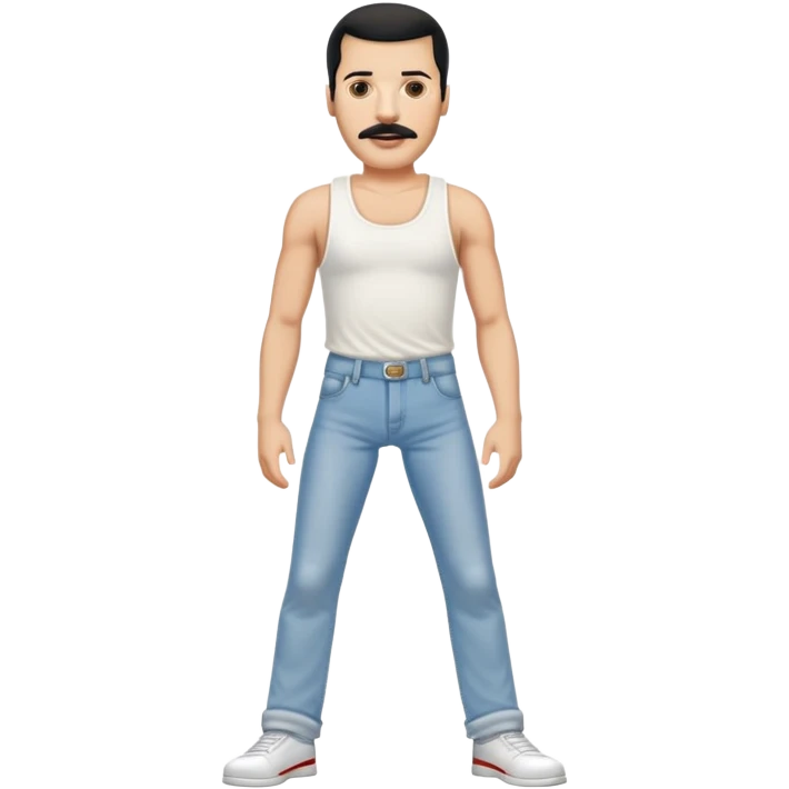 freddie mercury full body emoji