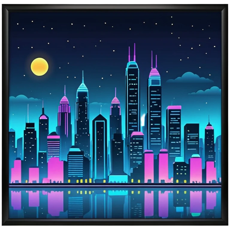 Night City view emoji